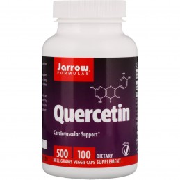 Quercetina, 500 mg - 100 Capsule (ajută la susținerea sistemului imunitar, poate reduce simptomele alergiei) Beneficii Quercetin