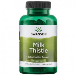 Milk Thistle Armurariu 500 mg 100 Capsule, Hepatoprotect, Swanson Beneficii Armurariu: elimina toxinele, sustine confortul hepat