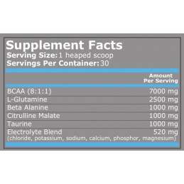 Amino Blast (BCAA 8:1:1), 450 grame, Pure Nutrition USA PURE NUTRITION AMINO BLAST este o formula perfecta pentru restabilirea s