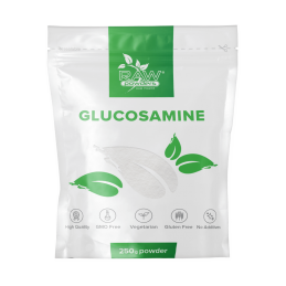 RAW Powders Glucozamină Pulbere 250 g - Articulatii si Mobilitate Beneficii Glucosamine: ameliorează simptomele osteoartritei, e