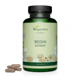 Reishi Ganoderma extract 120 Capsule (reduce oboseala, are proprietati adaptogene, reduce inflamația, antioxidant Beneficii Reis