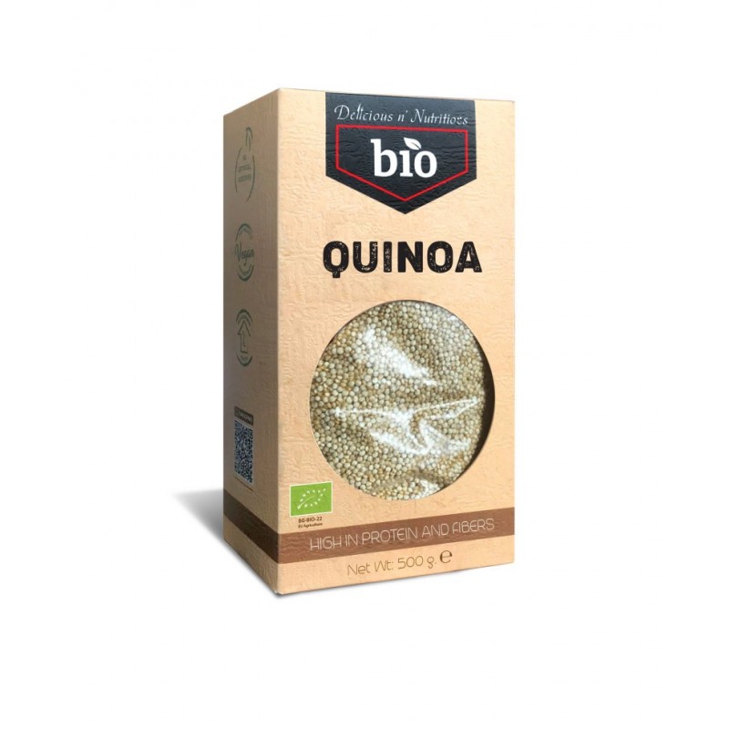 Delicious BIO Quinoa - 500 grame Quinoa este cunoscuta de mai bine de 4.000 de ani in Peru, Columbia si Bolivia. Quinoa este o s