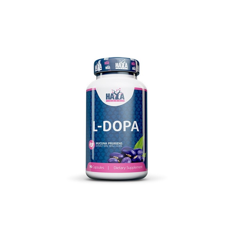 Haya Labs L-DOPA Mucuna Pruriens Extract 90 Capsule (Supliment Parkinson, libidou)