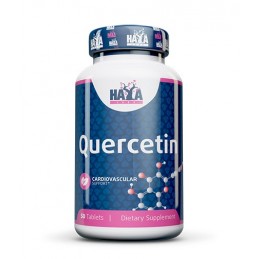 Haya Labs Quercetin 500 mg 50 Capsule (Supliment Quercetina intareste imunitatea) Beneficii Quercetin: ajută la susținerea siste