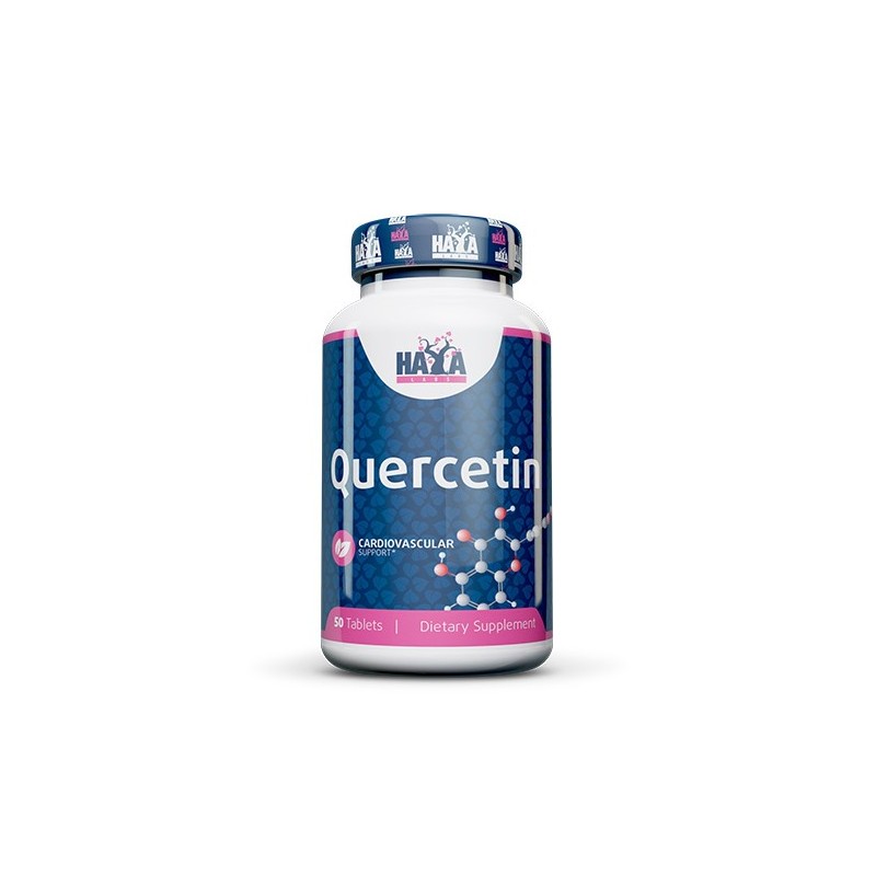 Haya Labs Quercetin 500 mg 50 Capsule (Supliment Quercetina intareste imunitatea) Beneficii Quercetin: ajută la susținerea siste