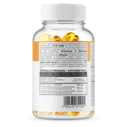 OstroVit Omega 3 90 Capsule Beneficiile Omega 3 ulei de peste: ofera un raport de 3:2 bazat pe dovezi de EPA:DHA, promovează fun