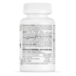 Vitamina D3 + K2 + Calciu 90 Tablete- Creste mineralizarea oaselor și a dinților, absorbția si utilizarea corectă a calciului BE