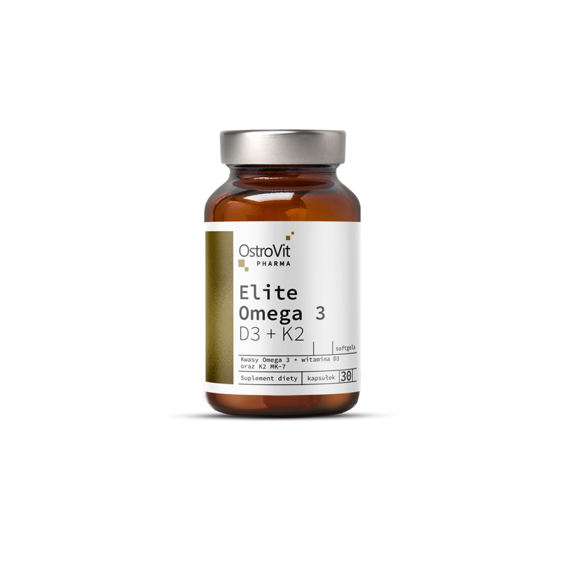 OstroVit Pharma Elite Omega 3 D3 + K2 30 Capsule