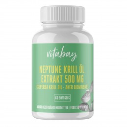 Neptun Krill Oil 500 mg - 60 gelule (ajuta la minimizarea bolilor de inima, regleaza tensiunea arteriala) Beneficii ulei Neptune