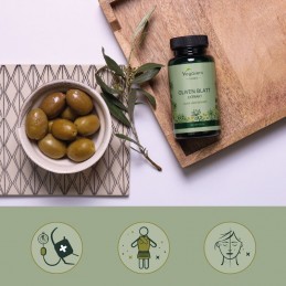 Vegavero Olive Leaf Extract 40% Oleuropeina 90 Capsule Bio – Circulatie Consumul regulat al suplimentului nostru Olive Leaf Extr