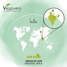Vegavero Organic Amla, Coacaz Indian, 90 Capsule Beneficii Amla: funcția normală a sistemului imunitar, protejarea celulelor de 