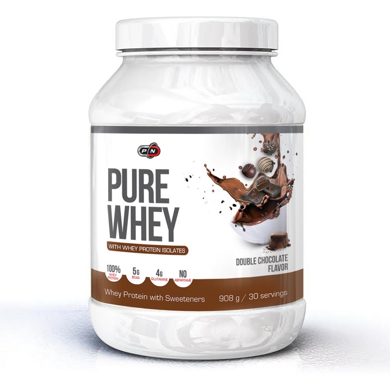 Creste masa musculara, micsorarea timpilor de recuperare, Pure Nutrition USA Pure Whey, 908 grame Beneficii Pure Whey: creste ma