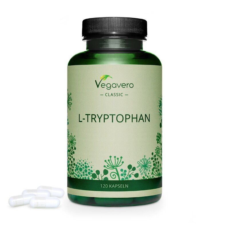 L-Tryptophan (Triptofan) 500 mg 120 Capsule, Vegavero