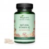 Vegavero Vitamina K2 naturala, MK7, 180 Capsule Beneficii Vitamina K2: este benefica in ameliorarea bolilor de inima, intareste 