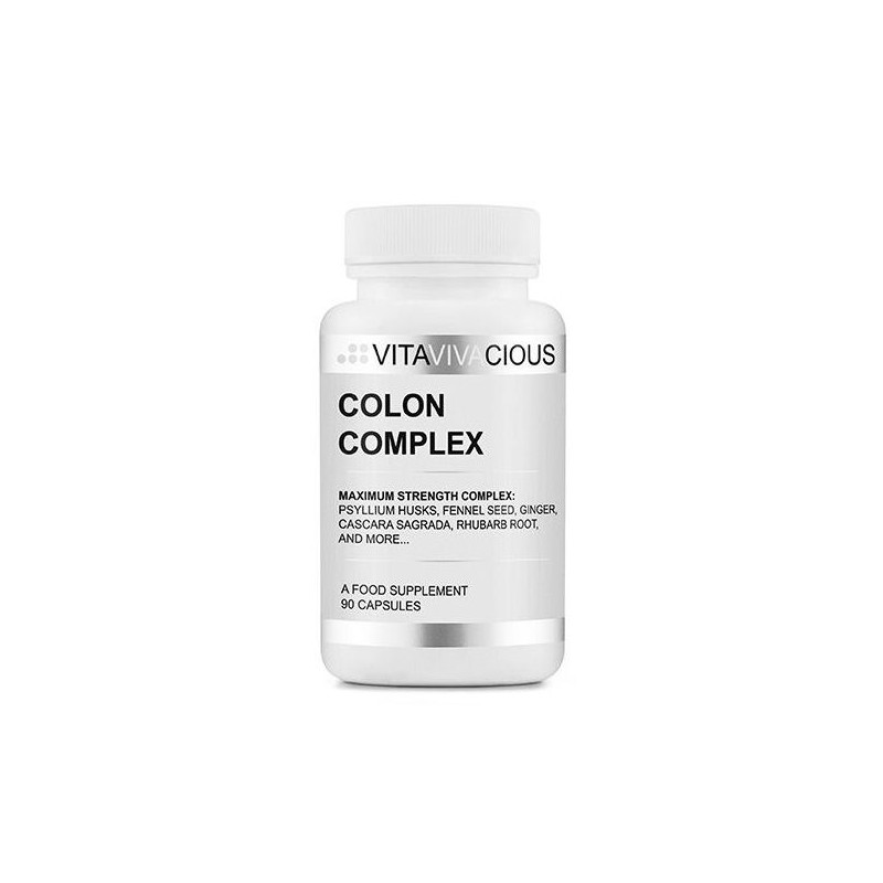 Vitaviva Colon Complex  90 Capsule Complexul Colon contine o combinatie optima de plante si fibre care actioneaza ca laxative na
