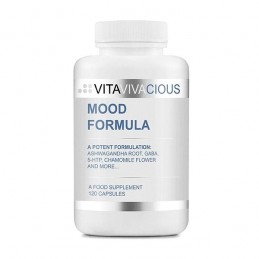 Vitaviva Mood Formula 120 Capsule Mood Formula este o combinatie speciala de vitamine (mai multe vitamine B), minerale, ierburi 