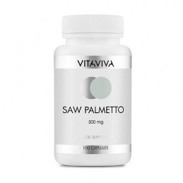 Vitaviva Saw Palmetto 500mg 100 Capsule Beneficii Saw Palmetto: trateaza hiperplazia benignă de prostată, va scapa de simptomele