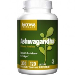 Jarrow Ashwagandha, 300mg 120 Capsule Beneficii Ashwagandha: planta medicinala antica, reduce nivelul de zahăr din sânge, reduce