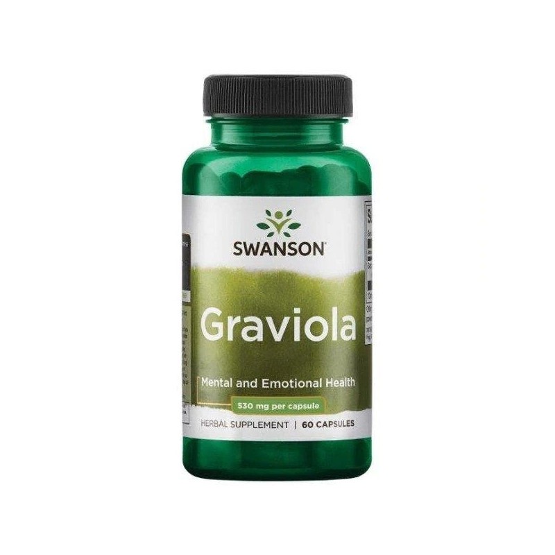Graviola 530 mg 60 Capsule, Swanson
