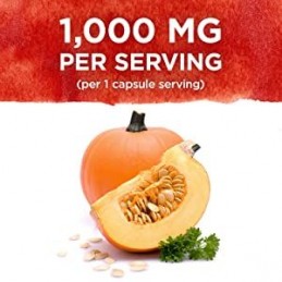 Swanson Pumpkin Seed Oil (Ulei dovleac), 1000mg - 100 Capsule Beneficii Ulei Seminte dovleac: mentine prostata sanatoasa, asigur