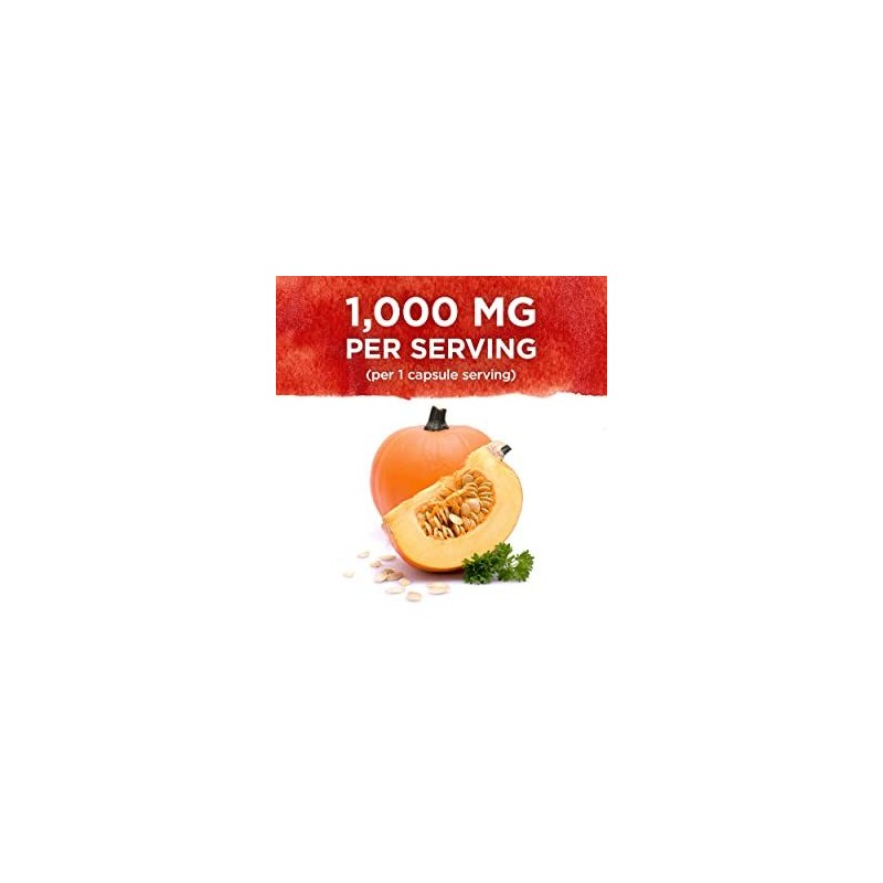 Swanson Pumpkin Seed Oil (Ulei dovleac) 1000mg 100 Capsule - 1 | YEO