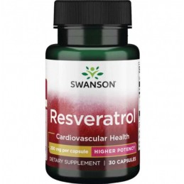 Swanson Resveratrol 250mg 30 Capsule – Antioxidant & Inima Resveratrol beneficii: mentine sanatatea colonului, antioxidant natur