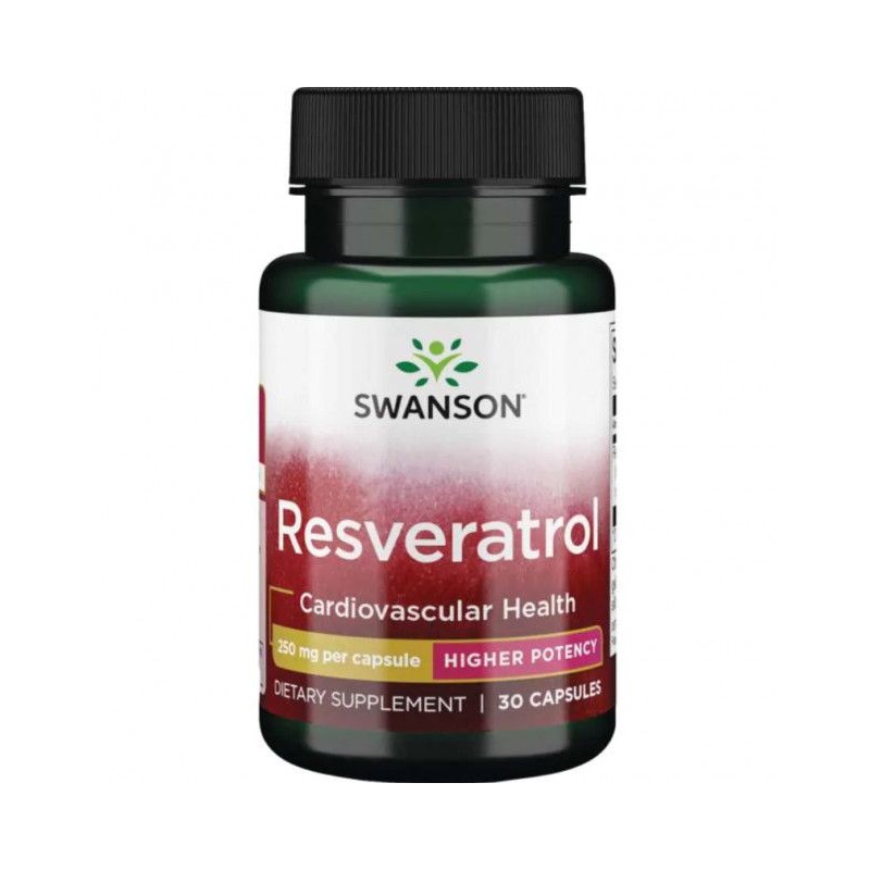 Swanson Resveratrol 250mg 30 Capsule – Antioxidant & Inima Resveratrol beneficii: mentine sanatatea colonului, antioxidant natur