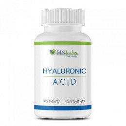 HS Labs Hyaluronic Acid 70 mg 90 comprimate – Hidratare și Articulații Beneficii Acid Hialuronic: sustine sanatatea articulatiil