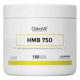 OstroVit Supreme Capsule HMB 750 mg 150 Capsule Beneficii HMB: previne catabolismul muscular, stimularea cresterii musculare, aj