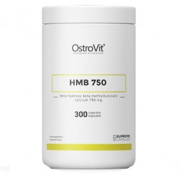 Supreme Capsule HMB 750 mg 300 Caps (reduce catabolismul muscular, stimularea cresterii musculare, ajuta la arderea grasimilor) 