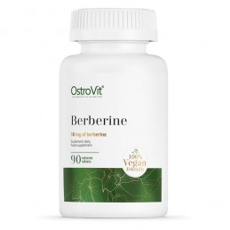 Berberina Extract 90 Tablete, Pentru diabet, Ostrovit Beneficii Berberina: Sprijină sănătatea nivelurilor de zahăr din sânge și 