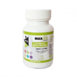 MAXLife VITAMINA B12 (Metilcobalamina) 1000mcg 100 tablete sublinguale Beneficii VITAMINA B12 (Metilcobalamina): sustine buna fu