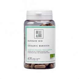 BelleBio Brusture BIO 120 Capsule – Detox & Piele Beneficii Belle&amp;Bio brusture organic: 100% radacina de brusture organic, a