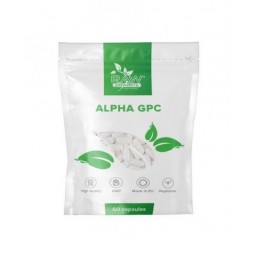 Raw Powders Alfa-GPC 250 mg 60 Capsule Beneficii Alfa-GPC: Efect Nootropic, ajuta in recuperarea dupa accident vascular, imbunăt