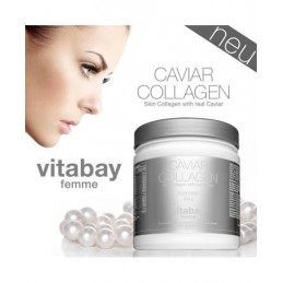 Colagen Caviar pulbere  - 300 grame - Cu caviar adevarat Beneficii Colagen Hidrolizat cu Caviar: ajuta în producția de noi fibre