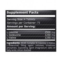Pure Nutrition USA BCAA 5000 300 tablete (Aminoacizi esentiali) Beneficii BCAA 5000: aminoacizi esentiali, reduc oboseala muscul