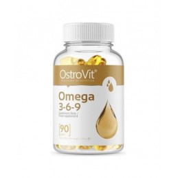 Omega 3-6-9 - 30 Capsule, OstroVit OMEGA 3-6-9: Sprijină sănătatea inimii si un nivel sănătos de colesterol, susține sănătatea c