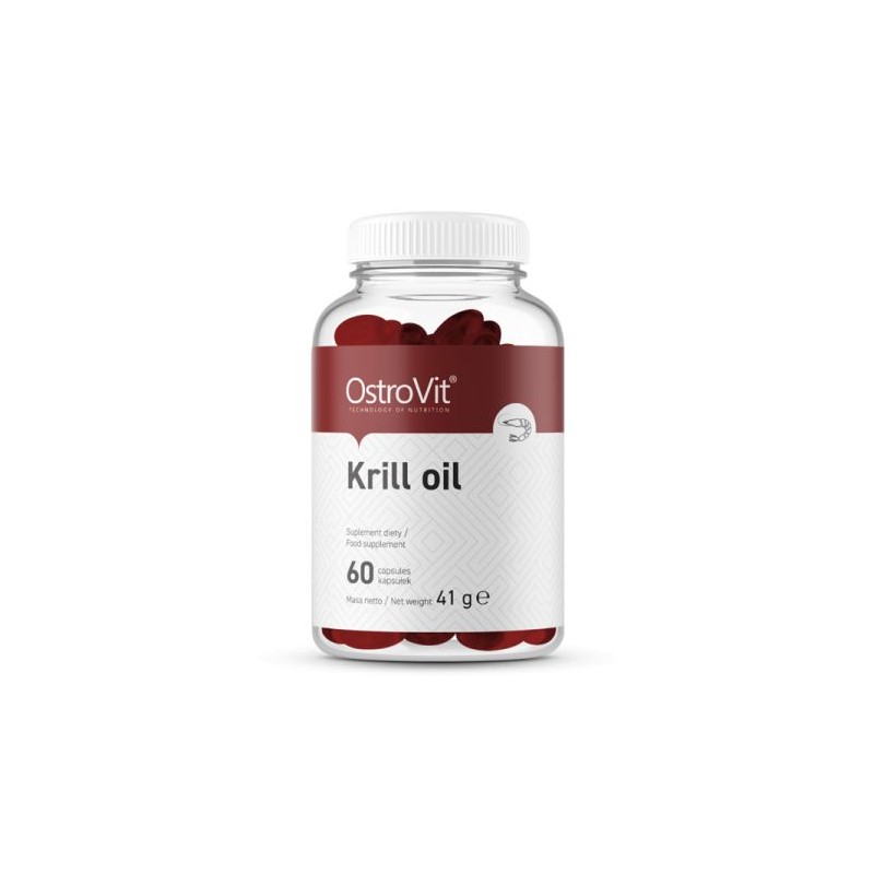OstroVit Krill Oil 60 Capsule Beneficii OstroVit Ulei de Krill Oil: EPA și DHA au activitate cardioprotectoare, ajuta la reducer