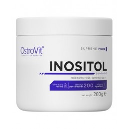 Inositol pulbere 200 grame, Supliment serotonina, OstroVit Beneficii Inositol: sustine nivelul de serotonina sănătos pentru o di