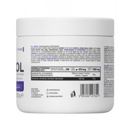 Supreme Pure Inositol pulbere 200 grame, OstroVit Inositol pulbere Beneficii: sustine nivelul de serotonina sănătos pentru o dis