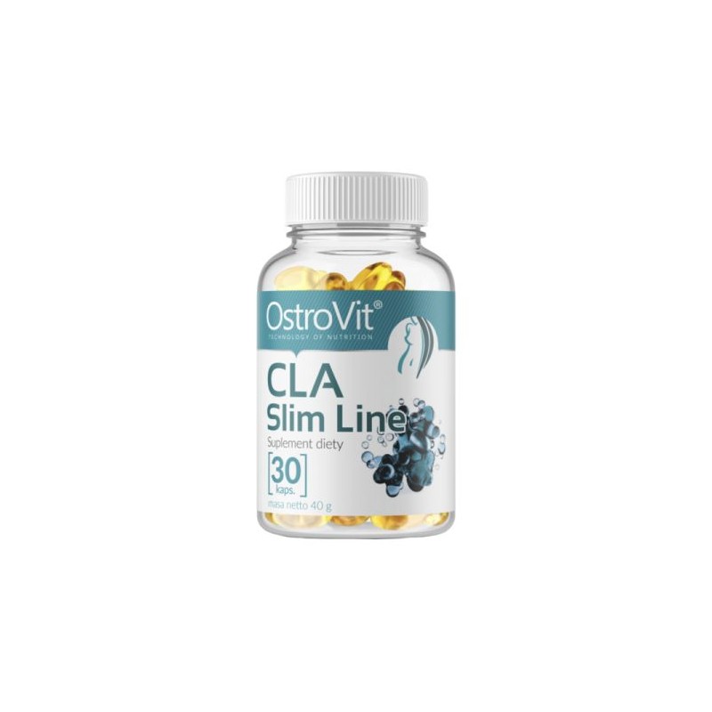 OstroVit CLA Slim Line 1000 mg 30 Capsule Proprietățile si beneficiile OstroVit CLA Slim Line: accelerează arderea de grăsimi, a