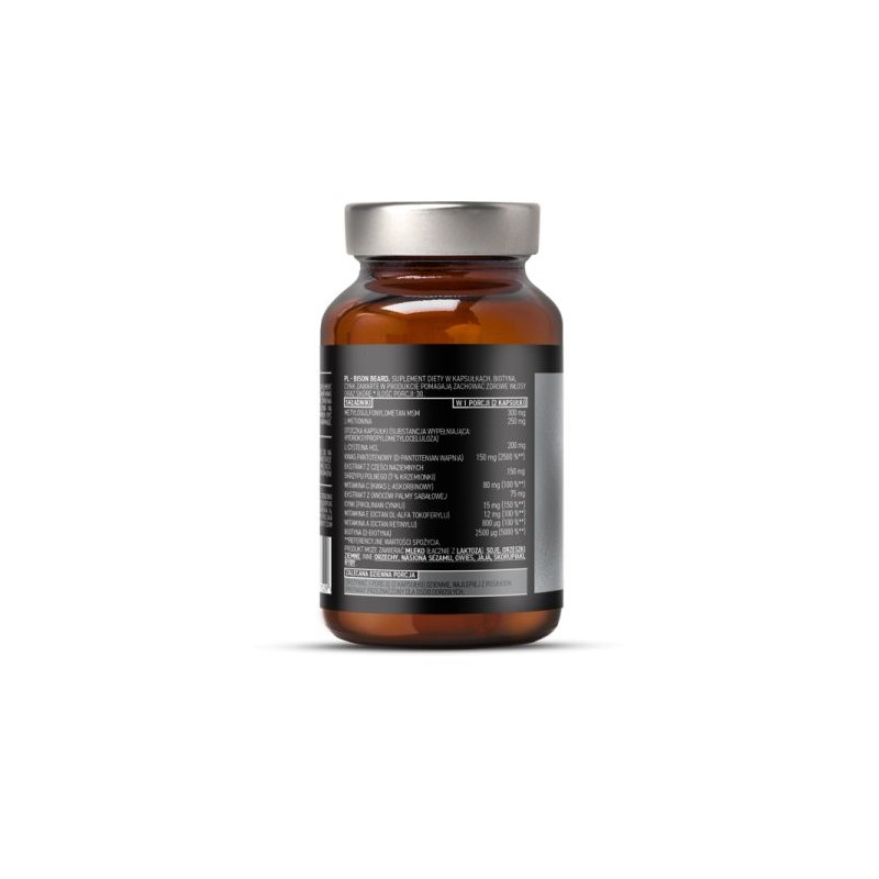 OstroVit Pharma Bison Beard 60 Capsule (vitamine pentru par) - 1 | YEO