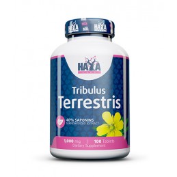Haya Labs Tribulus Terrestris 1000 mg, 100 capsule (Creste tes-tosteronul si libidoul) Beneficii Tribulus Terrestris: creste in 