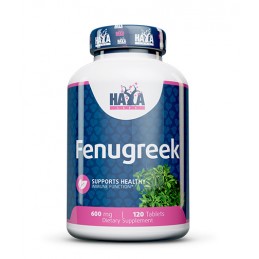 Fenugreek 600 mg,  120 capsule, Sursa bogata de nutrienti, sustine procesele metabolice sanatoase Beneficii Fenugreek (Schinduf)