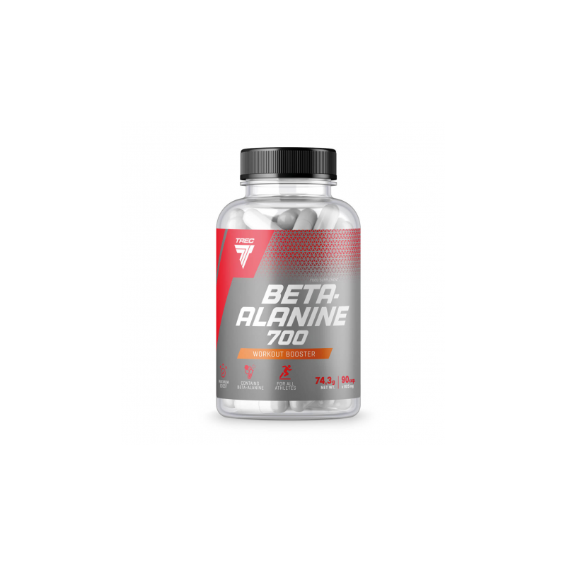 Trec Beta Alanina 700 mg 90 Capsule (Vascularizare, pompare, Oxid Nitric) Beneficii BETA-ALANINA: Beta-alanina este un aminoacid