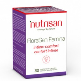 FloraSan Femina 30 Capsule + 1 CADOU (25 Miliarde de bacterii pentru flora intestinala) Beneficii FloraSan Femina: FloraSan Femi