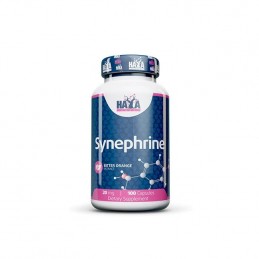 Haya Labs Sinefrina - Synephrine 20 mg 100 de capsule (Efect termogenic, suprima apetitul) Sinefrina este un alcaloid care apare
