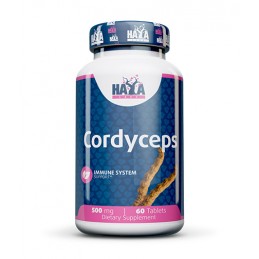 Supliment alimentar Cordyceps, 500 mg, 60 Pastile, Haya Labs Beneficii Cordyceps: HAYA LABS Cordyceps este un supliment alimenta