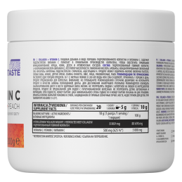 OstroVit Colagen Hidrolizat + Vitamina C, pulbere, piersici, 200 grame prospect