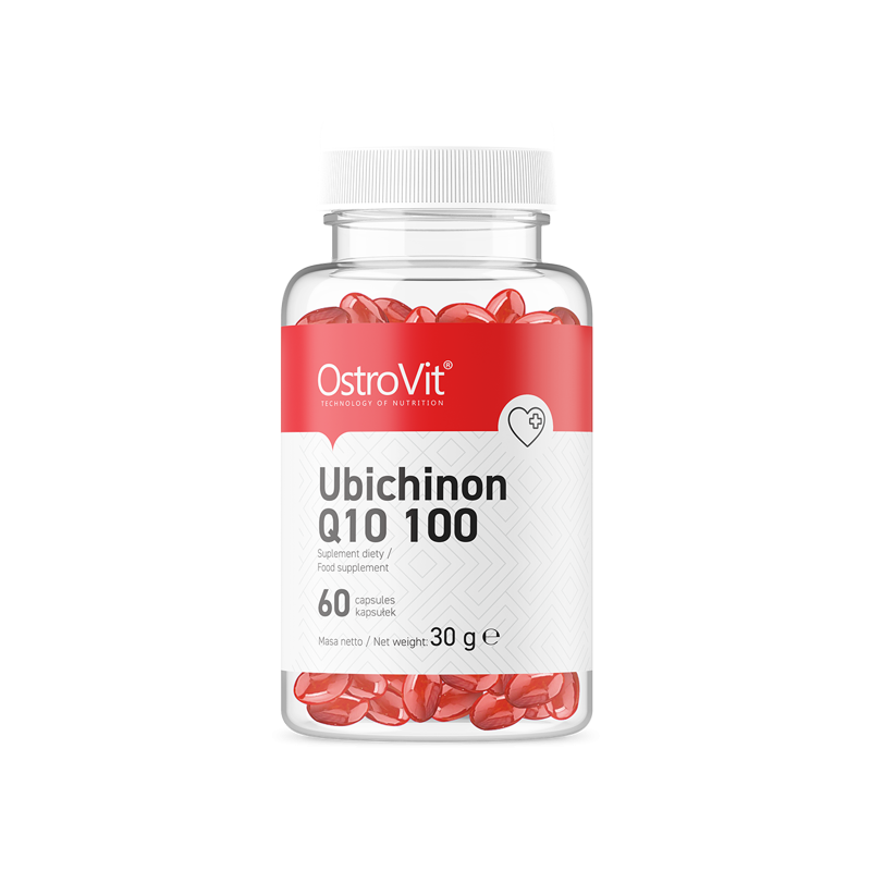 OstroVit Ubichinon Q10 100 mg, 60 Capsule Beneficii OstroVit Ubichinon Q10: OstroVit Ubichinon Q10 este un supliment alimentar c